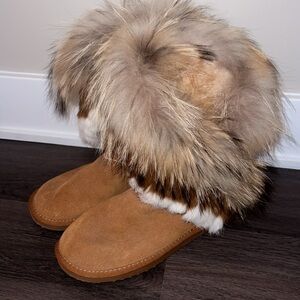 Real Authentic Fur Boots